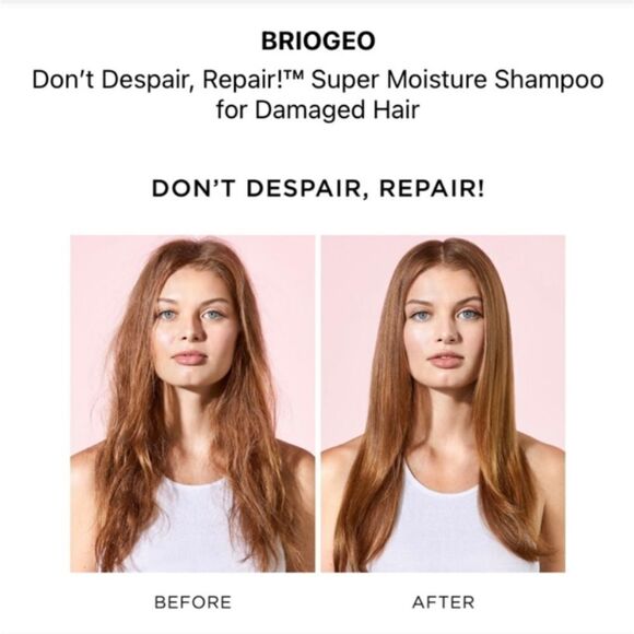 NEW Briogeo Don't Despair, Repair! Super Moisture Shampoo 2.0 oz - Picture 3 of 6